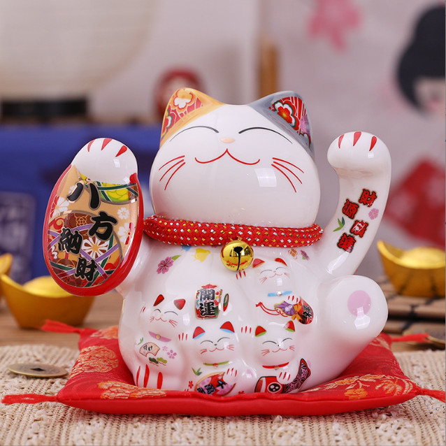 Mèo thần tài Koban Chiêu Tài size 16cm