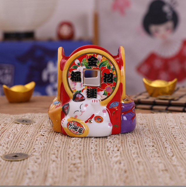 Mèo thần tài Ống Đựng Bút Koban